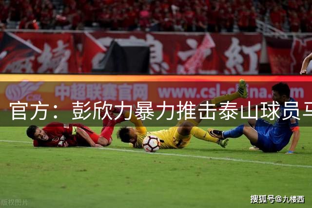 官方：彭欣力暴力推击泰山球员马德鲁加 停赛4场罚款4万